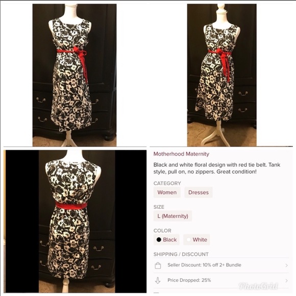 BOGO Dress Bundle From Pea in a Pod and Motherhood - Picture 3 of 3